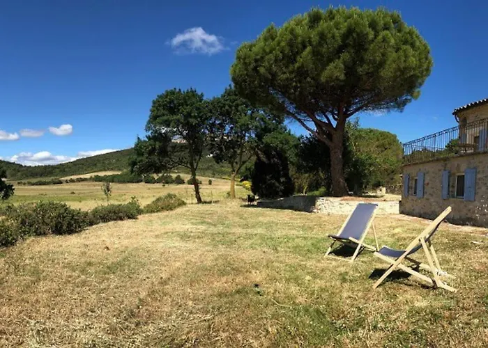 Domaine De Roquenegade - Piscine, Sauna Et Bain Nordique בית נופש Pradelles-en-Val